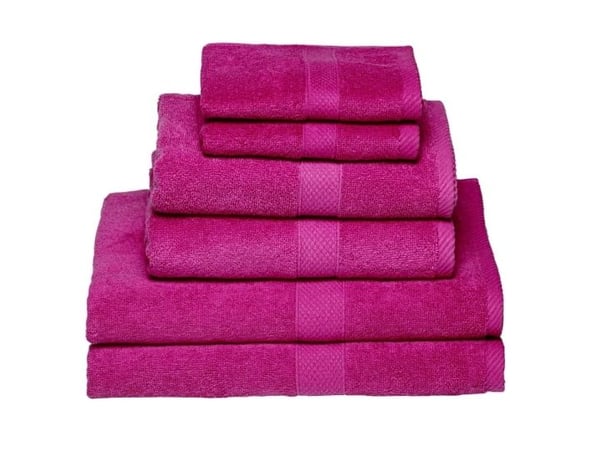Gjestehåndklær DIAMOND PINK 30x50 - 6 stk