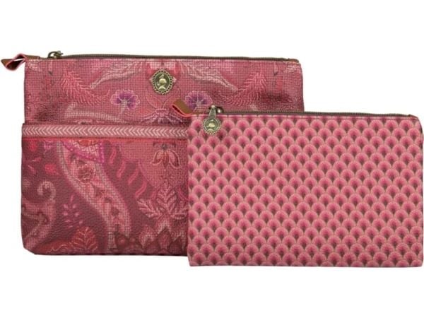 PIP Studio Combi Kyoto Festival Dark Pink 26x18x7.5cm/22x13x1cm