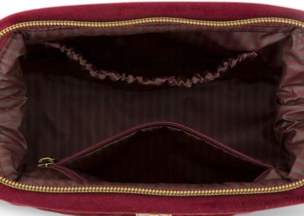 PIP Studio Small Velvet Quiltey Days Red 19x12x8.5cm