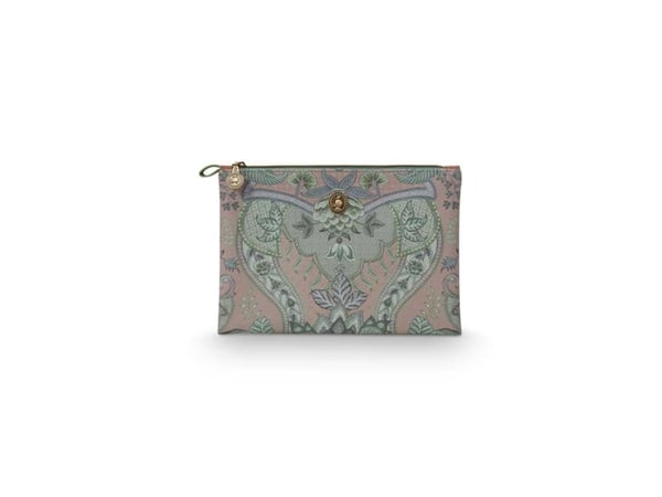 PIP Studio Cosmetic Flat Pouch Medium Kyoto Festival Green 24x15.5x1cm