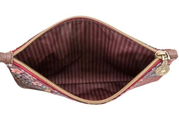 PIP Studio Charly Cosmetic Flat Pouch Medium Tutti i Fiori Pink 24x15.5x1cm