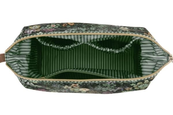 PIP Studio Cooper Cosmetic Purse Large Tutti i Fiori Green 26x18x12cm