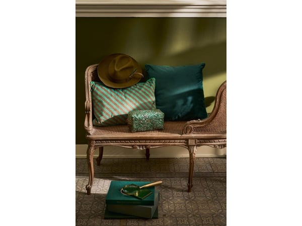 Coco CosmBag M Quilt Green