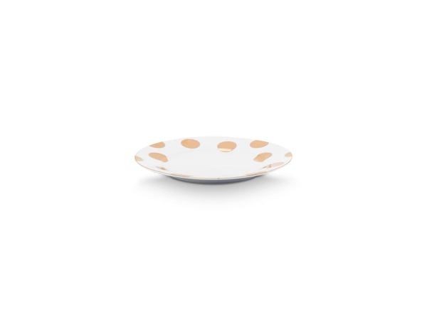 PIP Studio Set/2 Plates Dot Gold 21cm