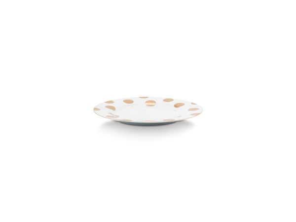 PIP Studio Set/2 Plates DotGold 26.5cm
