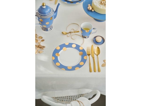 PIP Studio Set/2 Plates Dot Blue 23cm