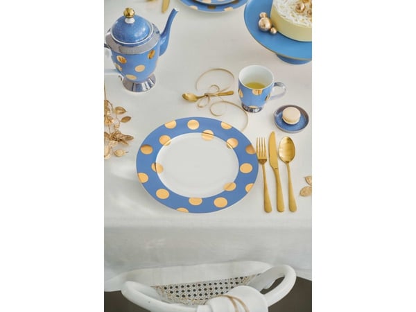 PIP Studio Set/2 Plates DotBlue 26.5cm