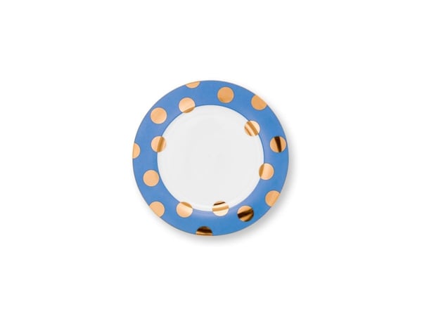 PIP Studio Set/2 Plates DotBlue 26.5cm
