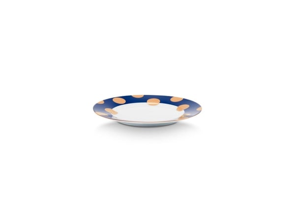 PIP Studio Set/2 Plates Dot Navy 21cm