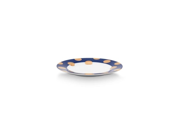 PIP Studio Set/2 Plates Dot Navy 23cm