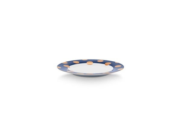 PIP Studio Set/2 Plates DotNavy 26.5cm
