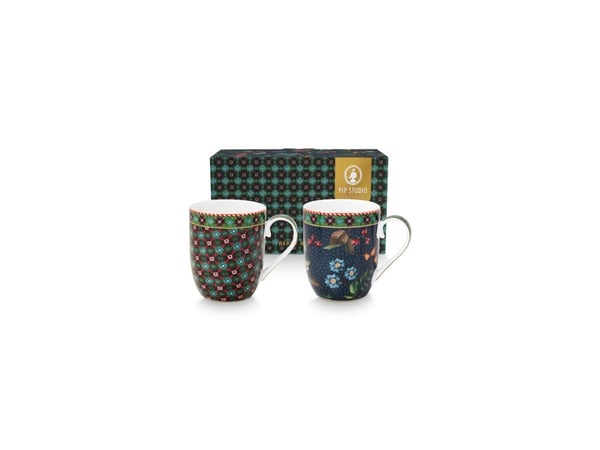 PIP Studio Set/2 Mug BerryBlues 145ml