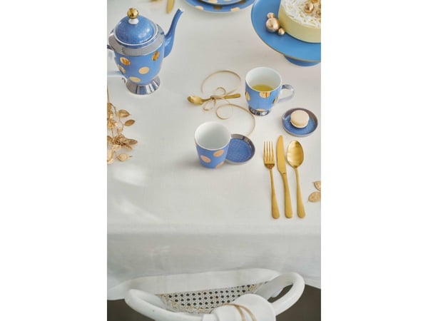 PIP Studio Set/2 Mug SM TeaTips Blue