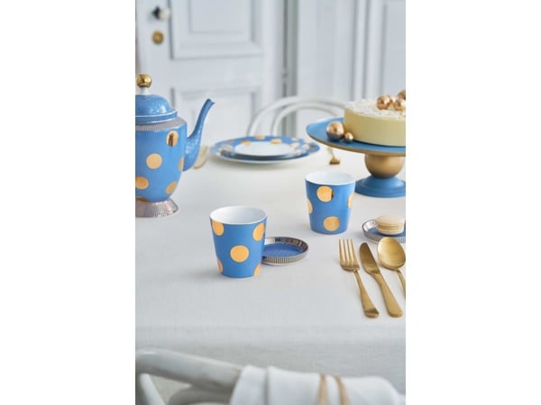 PIP Studio Set/2 Mug SM TeaTips Blue