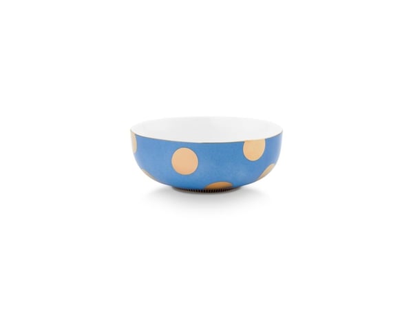 PIP Studio Set/2 Bowls Dot Blue 15cm