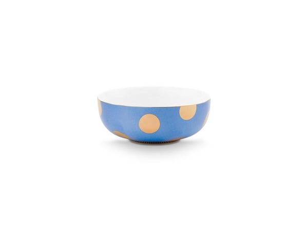 PIP Studio Set/2 Bowls Dot Blue 15cm