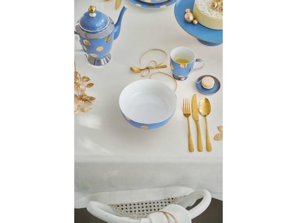 PIP Studio Set/2 Bowls Dot Blue 20cm