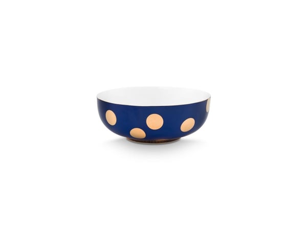 PIP Studio Set/2 Bowls Dot Navy 20cm