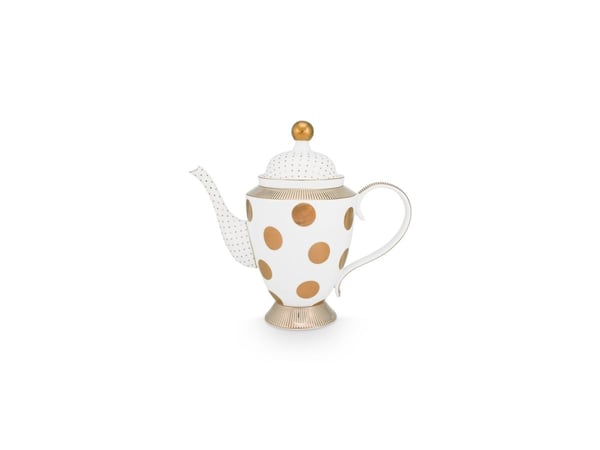 PIP Studio Teapot Dot Gold 1.25ltr