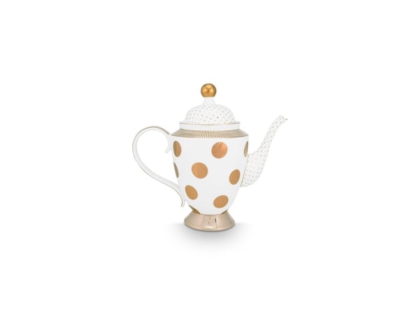 PIP Studio Teapot Dot Gold 1.25ltr