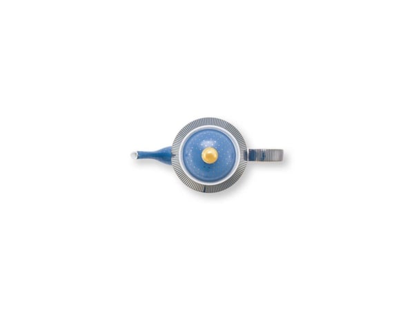 PIP Studio Teapot L Dot Blue Gold