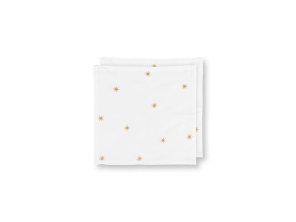 PIP Studio Set/2 Napkin Stars 40x40