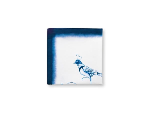 PIP Studio Set/2 Napkin Bird Blue 40x40