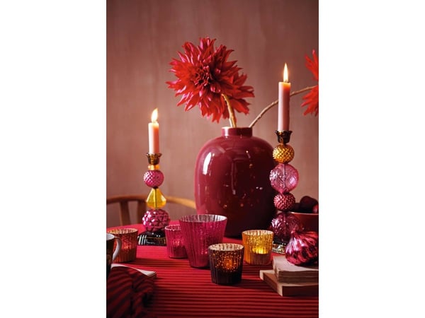 PIP Studio CandleHoldr Metal Red 37cm