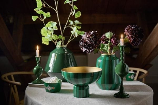 PIP Studio CandleHoldr Metal Green44cm
