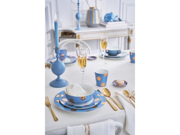PIP Studio CandleHoldr Metal Blue 37cm