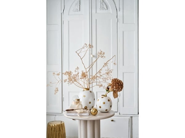 PIP Studio Vase Dots WhiteGold 32cm