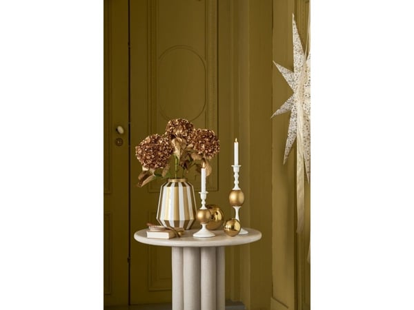 PIP Studio Vase Stripe WhiteGold 24x29