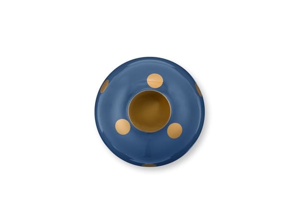 PIP Studio Vase Dots NavyGold 32cm