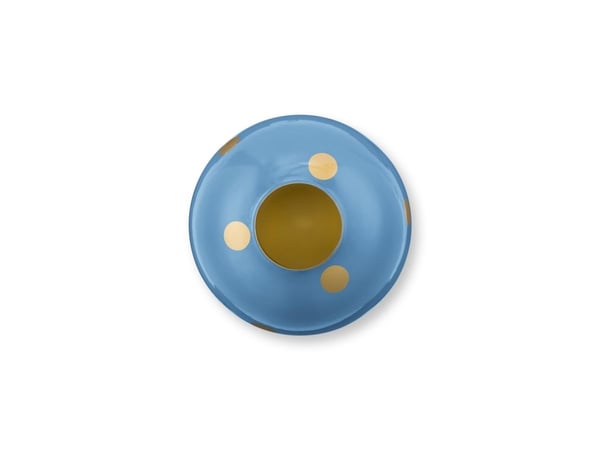 PIP Studio Vase  Dots BlueGold 32cm