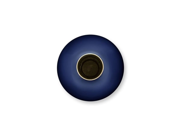 PIP Studio Vase Metal Dark Blue 15x26