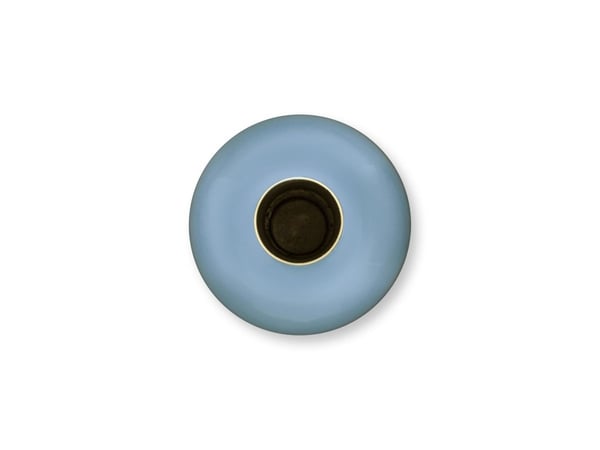 PIP Studio Vase Metal Light Blue 19x33