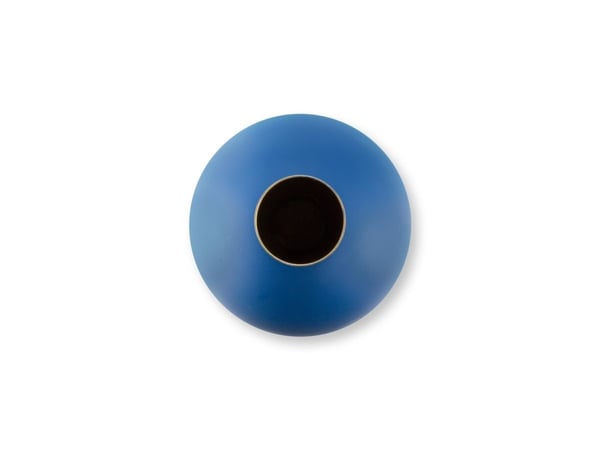 PIP Studio Vase Metal Matt Blue 24.5x42