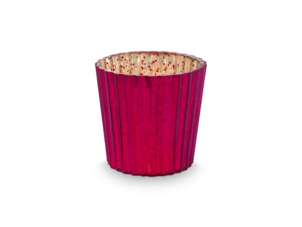 PIP Studio Set/4 TeaLight Red 7x7