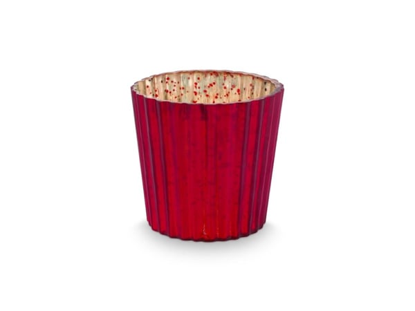 PIP Studio Set/4 TeaLight Red 7x7