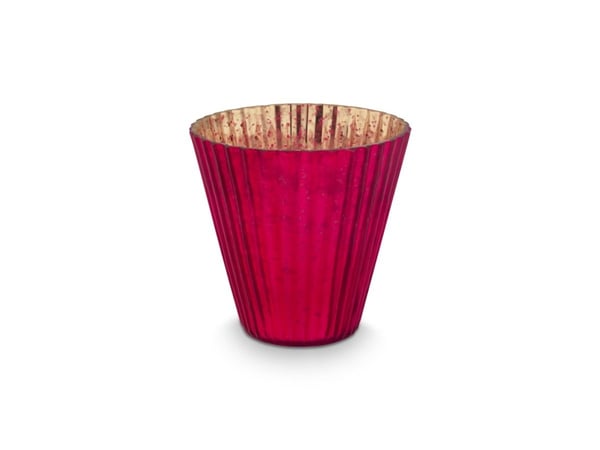 PIP Studio Set/3 TeaLight Red 10x10.5