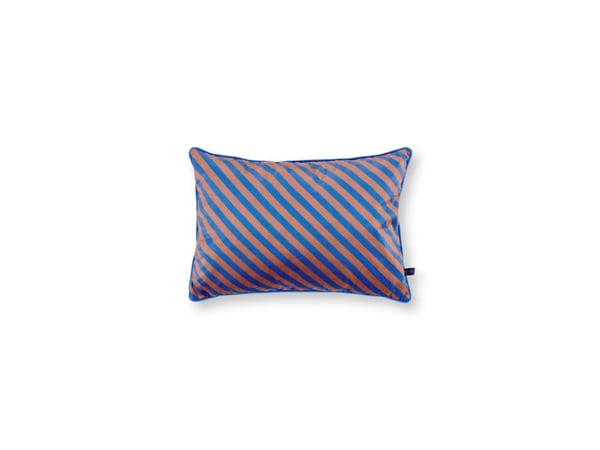 PIP Studio Cushion BlockStri Blue35x50