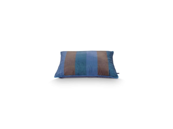 PIP Studio Cushion MultiStri Blue50x70