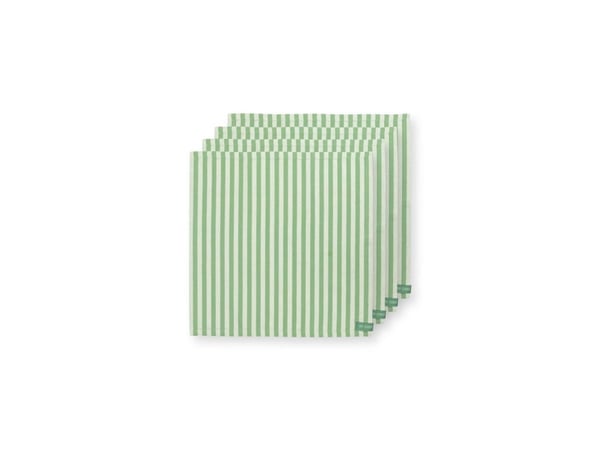 PIP Studio S/4 Napkins Stripes Grn