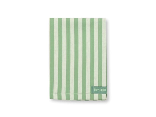 PIP Studio S/4 Napkins Stripes Grn