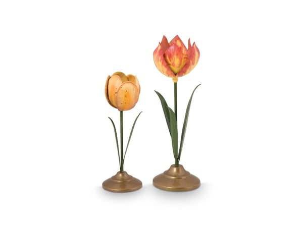 PIP Studio S/2 Tulip Holders Yellow