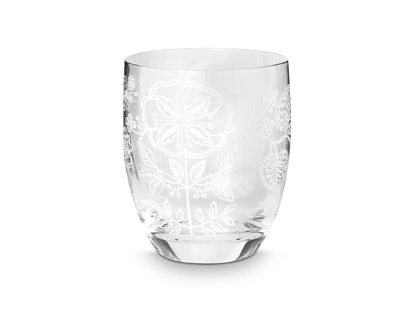PIP Studio S/2 Water Glass Flwr 280ml