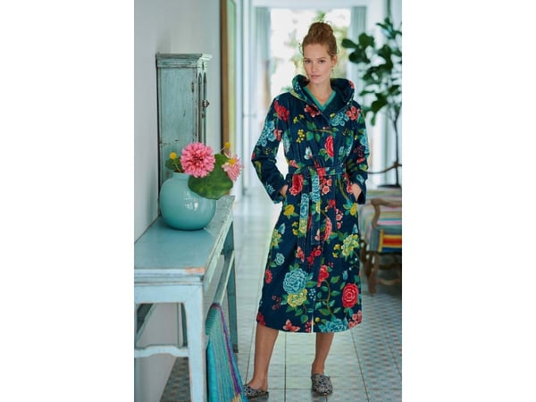 PIP Studio Good Evening Bathrobe Dark Blue L
