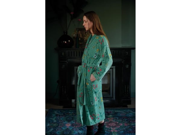PIP Studio Pip Studio Bathrobe Les Fleurs Green S