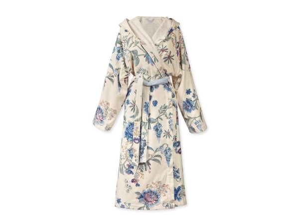 PIP Studio Secret Garden Bathrobe WhiteBlue S