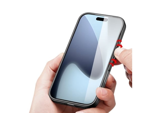 nevox 2528, Mobilskal, Apple, iPhone 17 Pro, 16 cm (6.3"), Svart